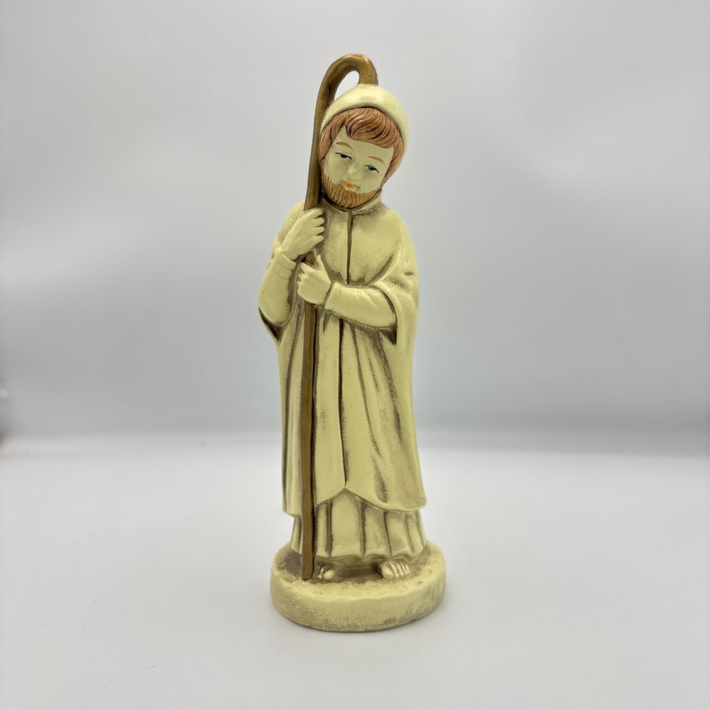 Vintage Lund’s Lites Nativity Joseph Figurine Statue Made in Korea Auburn WA